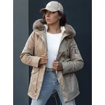 Dámská bunda ERISS TY4532 Barva: Béžová, Velikost: 2XL