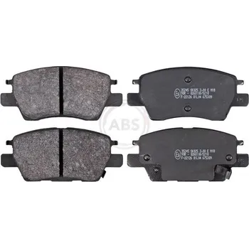 Brzdová destička Sada brzdových destiček, kotoučová brzda A.B.S. 35245