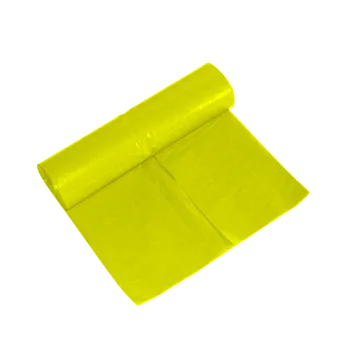 Pytle na odpadky Pytel na odpad LDPE 700 x 1100/80my, žlutý role