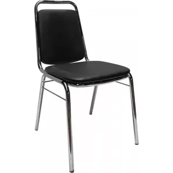 Jednací židle Tempo Kondela Zeki ekokůže černá 