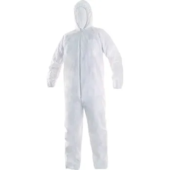 pracovní blůza CERVA Overal jednorázový MINTO bílý XL