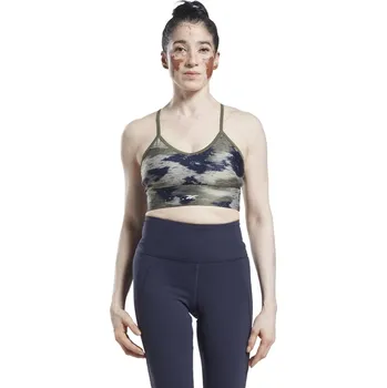 Podprsenka DÁMSKÁ Podprsenka REEBOK ID TRAIN CAMO BRA HT6047 – Šedá S