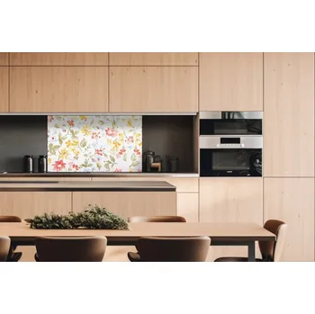 Obklad DIMEX | Dibond za kuchyňskou linku DBW-10060-213 | 100 x 60 cm | Vintage provensalský vzor + Dibond deska za kuchyňskou linku DIMEX v rozměru 100 x 60 cm, motiv Vintage provensalský vzor