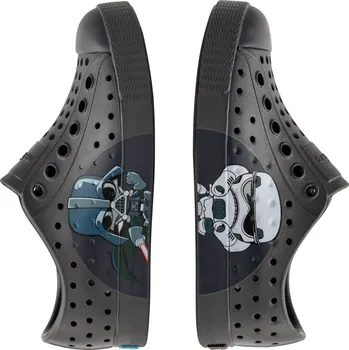 Chlapecká obuv Dětské Kecky NATIVE JEFFERSON BLOCK YOUTH NA-15112602-1457Y – Šedá 30