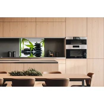 Obklad DIMEX | Dibond za kuchyňskou linku DBW-08060-032 | 80 x 60 cm | Kameny Zen + Dibond deska za kuchyňskou linku DIMEX v rozměru 80 x 60 cm, motiv Kameny Zen