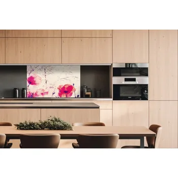 Obklad DIMEX | Dibond za kuchyňskou linku DBW-10060-218 | 100 x 60 cm | Vintage vlčí mák + Dibond deska za kuchyňskou linku DIMEX v rozměru 100 x 60 cm, motiv Vintage vlčí mák