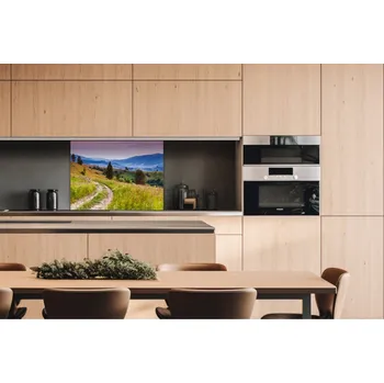 Obklad DIMEX | Dibond za kuchyňskou linku DBW-08060-082 | 80 x 60 cm | Příroda s červánky + Dibond deska za kuchyňskou linku DIMEX v rozměru 80 x 60 cm, motiv Příroda s červánky