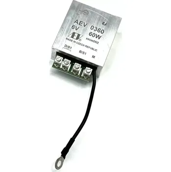 Relé Regulátor (relé) dynama 6V/60W AEV s ukostřením -