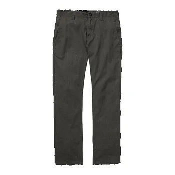 Volcom pánské kalhoty Frickin Modern Stret Charcoal Heather | Šedá | Velikost 36 x 34