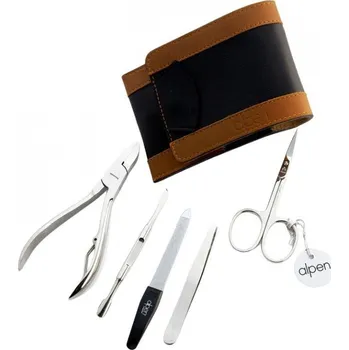 Alpen Manikúra Alpen, 5 ks, Black and Tabacco