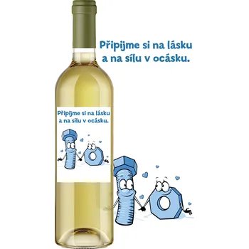 Víno Připijme si na lásku a na sílu v ocásku - z květů černého bezu 11,5% alk. | Rybízák.cz z květů černého bezu 11,5% alk.
