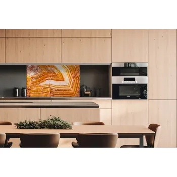 Obklad DIMEX | Dibond za kuchyňskou linku DBW-10060-066 | 100 x 60 cm | Achát + Dibond deska za kuchyňskou linku DIMEX v rozměru 100 x 60 cm, motiv Achát