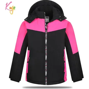 Dívčí bunda Dívčí zimní bunda Kugo BU617 černá / růžová