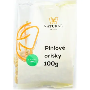 Sušená potravina Natural Jihlava Píniové oříšky - 100g