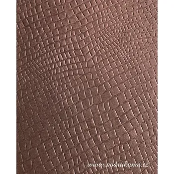 Umělecký papír Olino Paperworks Int BV Morušový ruční papír s ražbou kůže - čokoládová Velikost: 23x32 cm