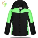 Dětská zimní bunda Kugo BU617 černá / zelená