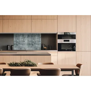 Obklad DIMEX | Dibond za kuchyňskou linku DBW-10060-298 | 100 x 60 cm | Šedá betonová zeď + Dibond deska za kuchyňskou linku DIMEX v rozměru 100 x 60 cm, motiv Šedá betonová zeď
