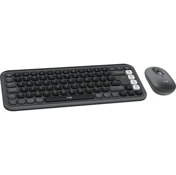 Set klávesnice a myši Logitech Pop Icon Combo, Graphite - US INTL
