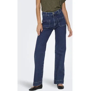 Dámské džíny Only dámské široké džíny Juicy tmavě modré Velikost: 28/32