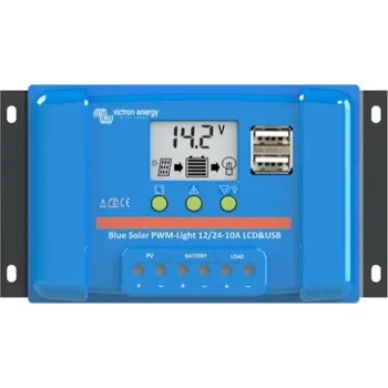 Solární regulátor PWM Victron Energy 30A LCD a USB 12