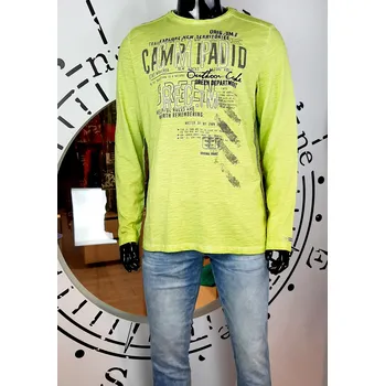 Camp David TRIČKO CG2409-3195-32 XXL, Žlutá