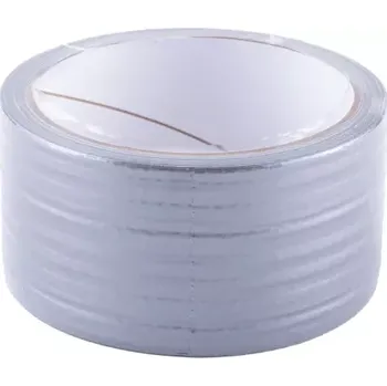 Páska textilní 48 mm/10 m, stříbrná duct tape