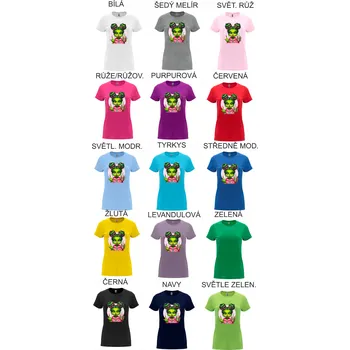 Dámské tričko Grinch Swag Barva: Purpurová, Velikost: XXL