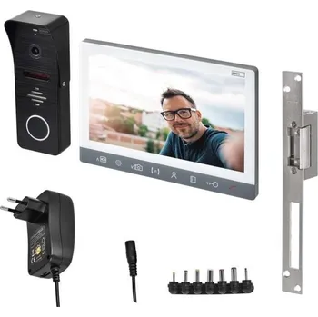 Videotelefon EMOS Sada videotelefonu EM-10AHD s elektronickým zámkem otevřeno/zavřeno