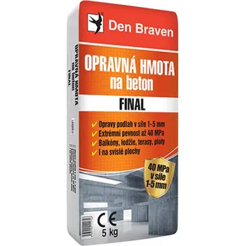 Stavební pojivo Den Braven Opravná hmota na beton Final