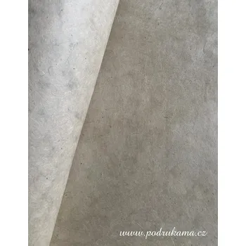 Umělecký papír Olino Paperworks Int BV Nepálský ruční papír Lokta - šedokrémová Velikost: 23x32 cm