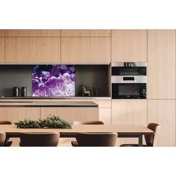 Obklad DIMEX | Dibond za kuchyňskou linku DBW-08060-065 | 80 x 60 cm | Ametyst + Dibond deska za kuchyňskou linku DIMEX v rozměru 80 x 60 cm, motiv Ametyst