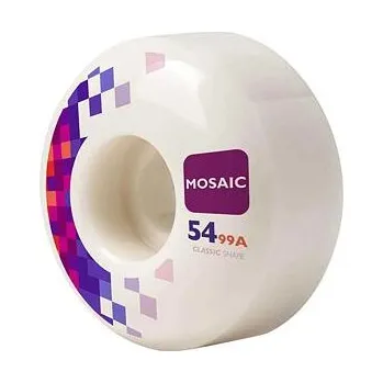 Kolečko na skateboard Mosaic kolečka Rutor CS 54 mm | Bílá | Velikost skate 54 mm