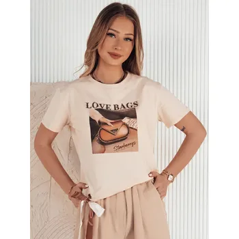 Dámská halenka Dámské tričko s potiskem LOBAG RY2409 Barva: Oranžová, Velikost: S/M