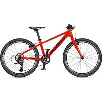 Dětské kolo Author Ultrasonic 24" 2025 červená/černá/limeta 12"