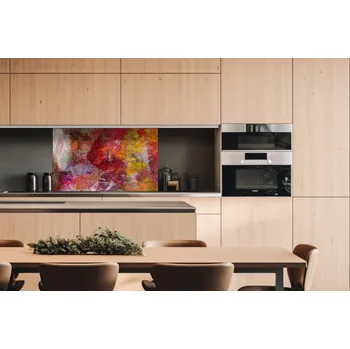 Obklad DIMEX | Dibond za kuchyňskou linku DBW-10060-160 | 100 x 60 cm | Abstraktní zeď + Dibond deska za kuchyňskou linku DIMEX v rozměru 100 x 60 cm, motiv Abstraktní zeď