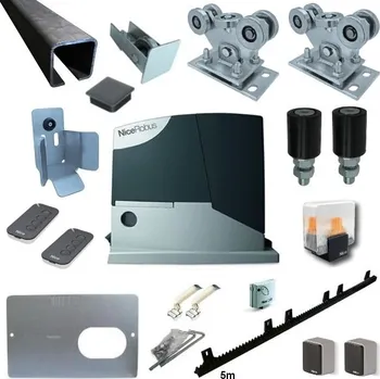 Sada pro posuvnou samonosnou bránu do šíře 5,5m - 300kg - C80Fe - Robus600BDKIT
