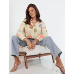 Elegantní dámská košile PLANTINA DY0400 Barva: Béžová, Velikost: ONE SIZE