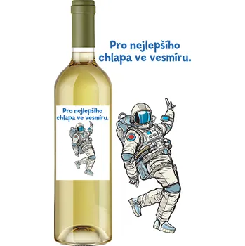 Víno Pro nejlepšího chlapa ve vesmíru - z květů černého bezu 11,5% alk. | Rybízák.cz z květů černého bezu 11,5% alk.