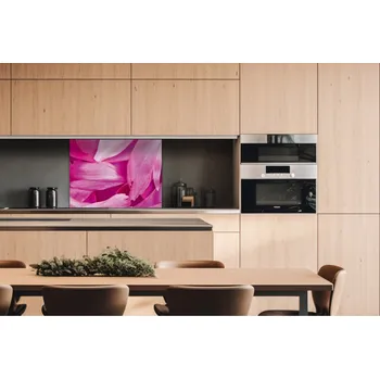 Obklad DIMEX | Dibond za kuchyňskou linku DBW-08060-055 | 80 x 60 cm | Fialové okvětní lístky + Dibond deska za kuchyňskou linku DIMEX v rozměru 80 x 60 cm, motiv Fialové okvětní lístky