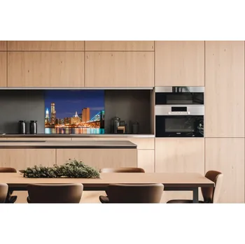 Stavebniny DIMEX | Dibond za kuchyňskou linku DBW-08060-017 | 80 x 60 cm | Manhattan + Dibond deska za kuchyňskou linku DIMEX v rozměru 80 x 60 cm, motiv Manhattan