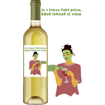 Víno Je s tebou fakt psina, když lokneš si vína - z květů černého bezu 11,5% alk. | Rybízák.cz z květů černého bezu 11,5% alk.