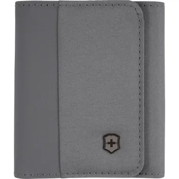 Peněženka Peněženka Victorinox Travel Essentials Tri-Fold, 10 x 9 cm, ledově šedá