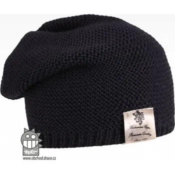 Čepice Dráče Dětská zimní čepice Colors 23 - tm. modrá, 48-50