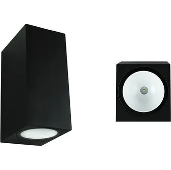 Nástěnné svítidlo LED světlo McLED LED svítidlo Revos 2S, 6W, 4000K, IP65, černá barva