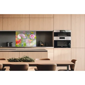 Obklad DIMEX | Dibond za kuchyňskou linku DBW-08060-199 | 80 x 60 cm | Letní barevná louka + Dibond deska za kuchyňskou linku DIMEX v rozměru 80 x 60 cm, motiv Letní barevná louka