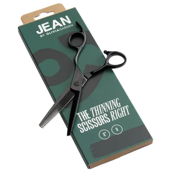 Kadeřnické nůžky JEAN by Olivia Garden Barber nůžky efilační 6"