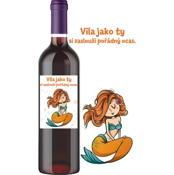 Víno Víla jako ty, si zaslouží pořádný ocas - z čerstvého rybízu 11,5% alk. | Rybízák.cz z čerstvého rybízu 11,5% alk.