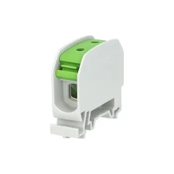 svorka Eleman Svorka univerzální RKA 16 PE, 76A, 1pól., AL/CU, zelená, na DIN/ na panel
