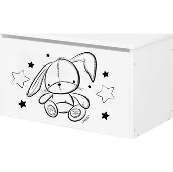 úložný prostor na hračky Úložný box Box na hračky Nellys - Cute Bunny