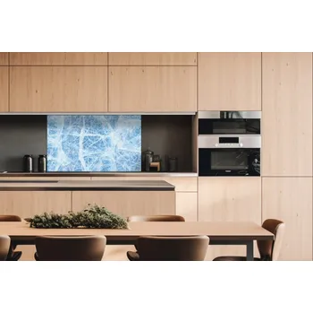 Obklad DIMEX | Dibond za kuchyňskou linku DBW-10060-283 | 100 x 60 cm | Povrch ledu + Dibond deska za kuchyňskou linku DIMEX v rozměru 100 x 60 cm, motiv Povrch ledu